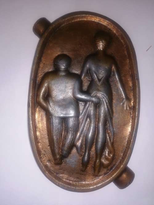 Heavy copper ashtray as per photos