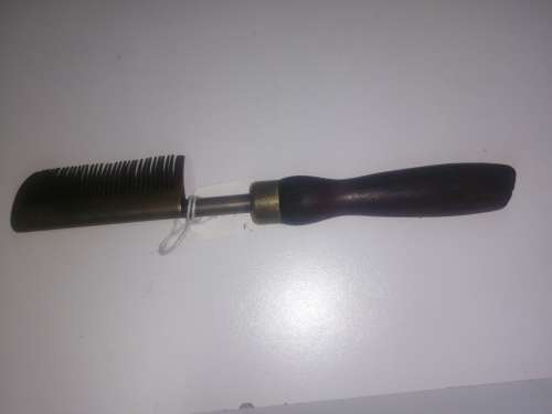 Vintage copper hair comb