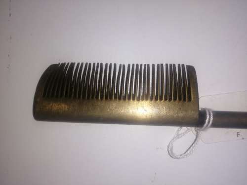 Vintage copper hair comb