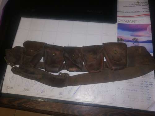 Bandolier egte leer uit die boere oorlog se dae