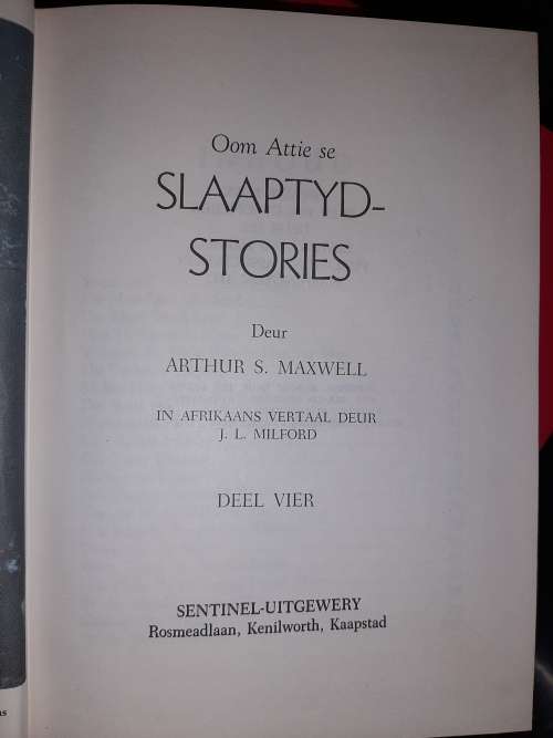 Oom Attie se SLAAPTYD STORIES