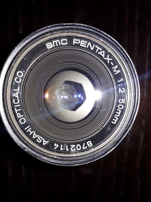 Pentax K1000 camera and accessories