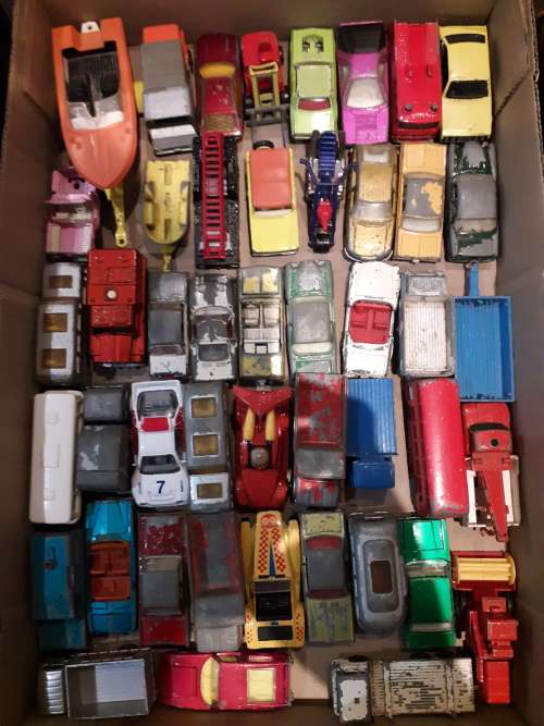 Box 1 of Matchbox Cars