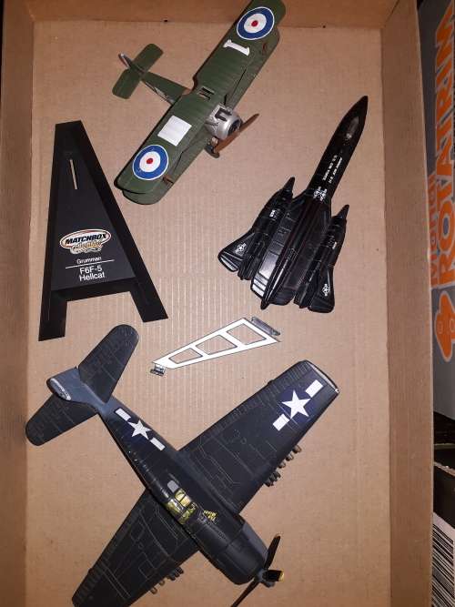 Die cast model planes (x3)