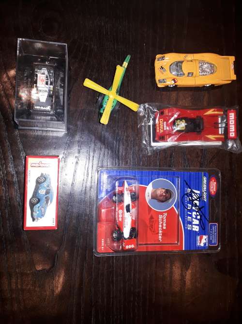 Greenlight Model car and 4 others plus one tin toy