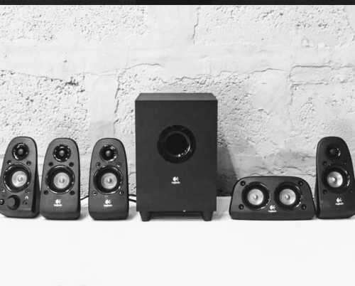 Logitech Speaker Z506, 7.1 Channel Sound, Extra Quality Sound, Good for Office, Gaming, Home,