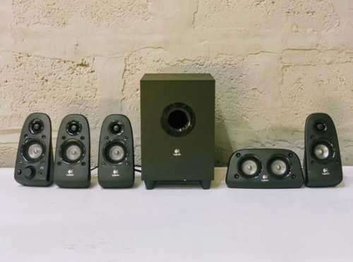Logitech Speaker Z506, 7.1 Channel Sound, Extra Quality Sound, Good for Office, Gaming, Home,