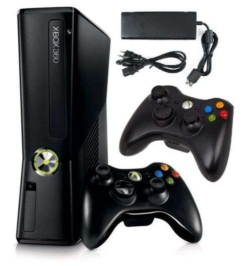 Kids Entertainment, Xbox 360 Console, 6 Games, 2 Controllers, HDMI Cable, Power Adapter, 100% Workin