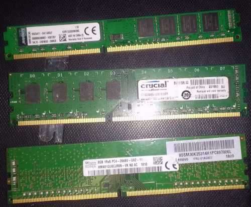 3 x 8GB PC4 2666V, 8GB PC3
