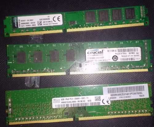 3 x 8GB PC4 2666V, 8GB PC3