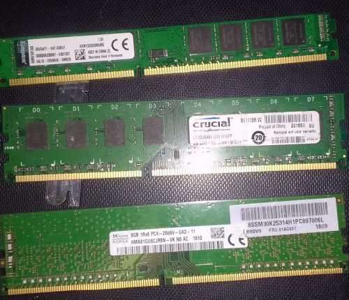 3 x 8GB PC4 2666V, 8GB PC3