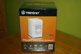 Business Combo Trendnet 2-Bay Nas Server Media Enclosure and Trendnet and Trendnet Router 5G