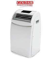 Summer Goldair Portable Air Conditioner, Cooling, Heat, Refridgerant, Power Input
