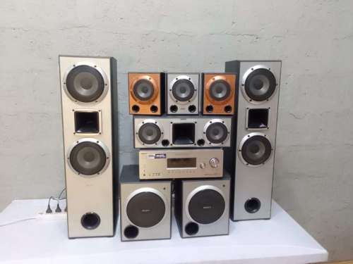 Sound Blaster Sony 1510W, 8 Speakers, HDMI, Digital, AV Port, Master Volume, Heavy Duty Sound System