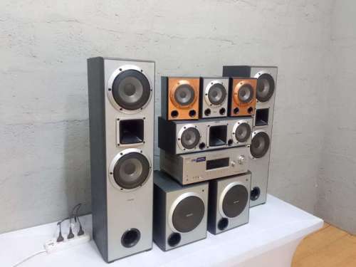 Sound Blaster Sony 1510W, 8 Speakers, HDMI, Digital, AV Port, Master Volume, Heavy Duty Sound System