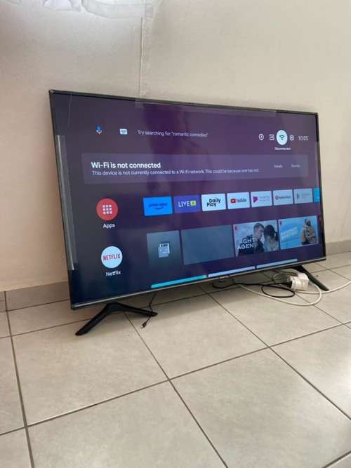 Bonus Time Big Sinotec 55 inch UHD Android Smart TV, 3.0 USB, 3 HDMI, Remote, LAN, 2.4Ghz WIFI, RF