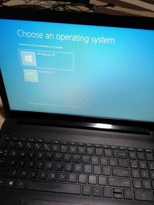 Hp model 15 Laptop with mouse and bag