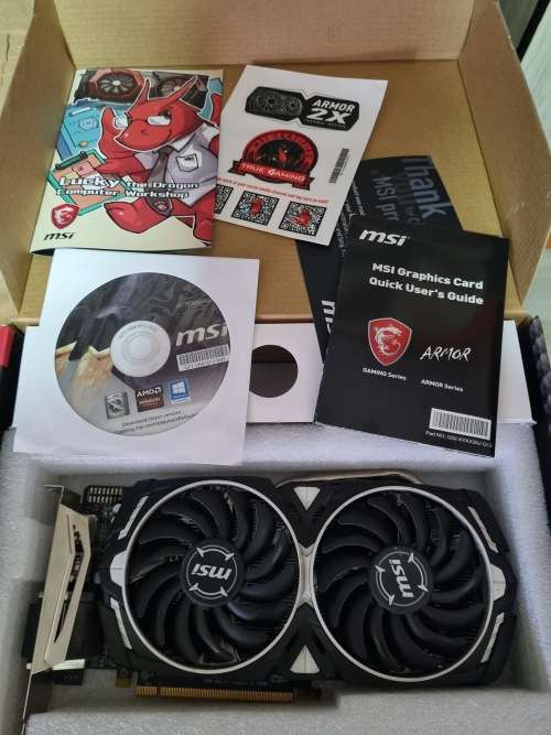 MSI Rx570 8gb armor