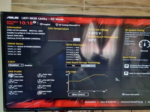 Asus strix H270F Gaming bundle