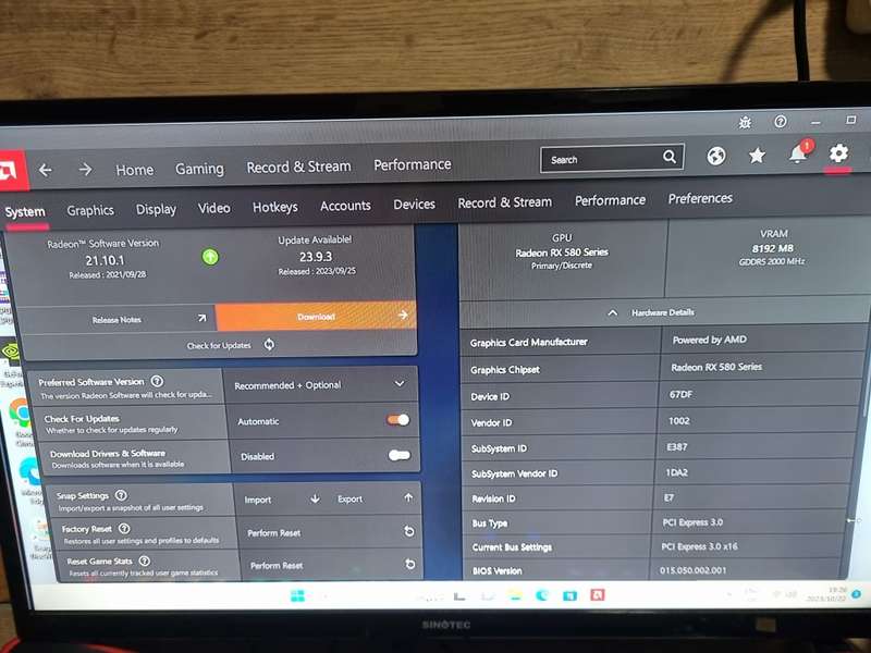 Sapphire Rx580 8gb