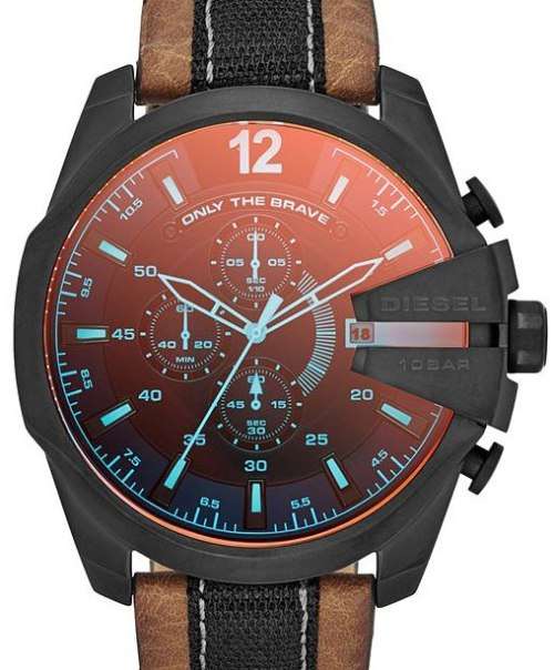 DIESEL**MEGA CHIEF**OVERSIZE 52MM CHRONOGRAPH Brand new in Box Retail @ R6000.00
