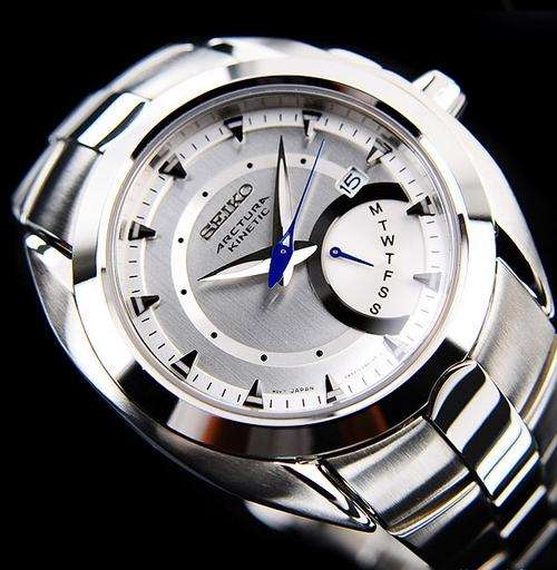 SEIKO KINETIC POWER RESERVE COLLECTION SAPPHIRE CRYSTAL RETAIL R6999.99