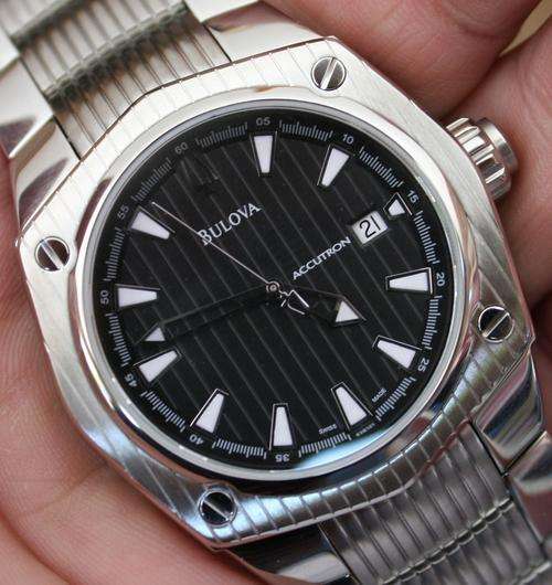 CLEARANCE $895.00 BULOVA ACCUTRON**CORVARA**63B101 Swiss Automatic Brand New! FREE SHIPPING TO DOOR