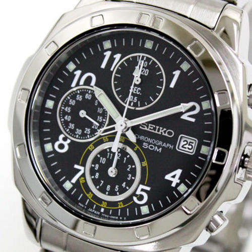 CLEARANCE SALE*R4599.99*NEW SEIKO MENS SPEED~CHRONO FLIGHT PILOT OYSTER 50M WATCH **LATEST RELEASE**