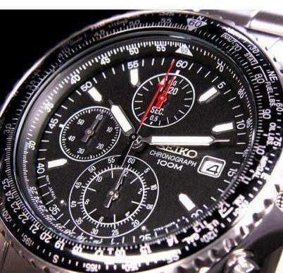 SEIKO Flightmaster Sliderule Chronograph Gents Watch**MUST HAVE SEIKO**