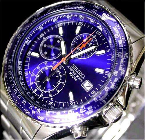 [[ 12 HOUR AUCTION ]] SEIKO PILOT SLIDERULER Speed~Chrono Blueprint!!++FULLY LOADED++