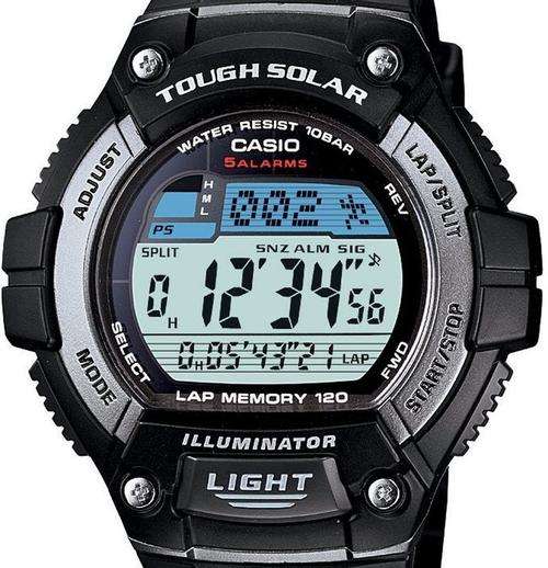 CASIO Men's++TOUGH SOLAR++ Multi-Function Watch+No more Battery Replacements++