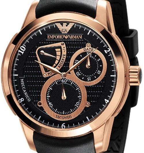 EMPORIO ARMANI AR4619 GENTS MECCANICO++NO MORE BATTERIES++ONLY ONE IN STOCK++