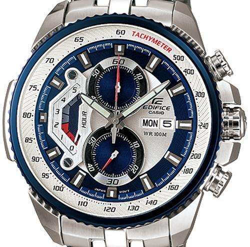 CASIO REDBULL TEAM GENS CHRONOGRAPH WATCH EF-558D-2AV++Robust pieces++100% ORIGINAL**
