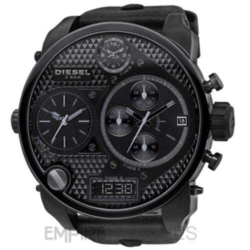 DIESEL Blackout Oversize BADASS Watch DZ7193**XXL 57 MM**AWESOME PIECES**