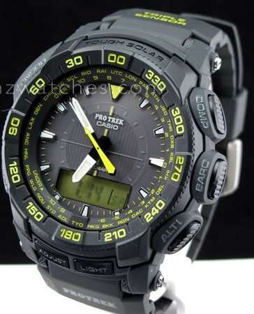 CASIO PROTREK Tough Solar With Papers.Retail R6999.99**REDUCED TO  CLEAR**