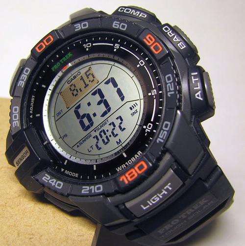 CASIO Pro-Trek TRIPLE SENSOR Solar Compass Watch++CRAZY 2 DAY AUCTION++R5299.99++