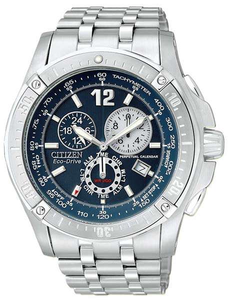 KILLER DEAL !!! R6995.00>CITIZEN BLUECORAL ECODRIVE SPEEDMASTER PERPETUAL CALENDAR.