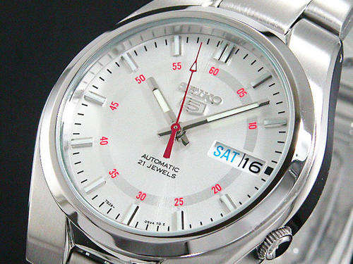 FREE SHIPPING !!! SEIKO 5 AUTOMATIC RETAIL R2499>>21 JEWELS  DAY DATE