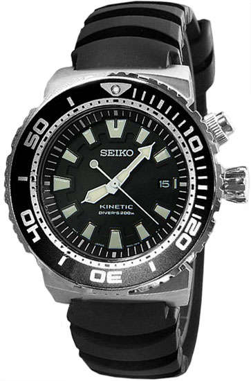 **HUGE SAVING**Seiko Kinetic DIVERS**XL** 200Meter water resistant SKA 383P2