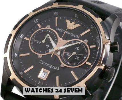 EXQUISITE R4999.99>>GENTS EMPORIO ARMANI CHRONOGRAPH CLASSIC SERIES