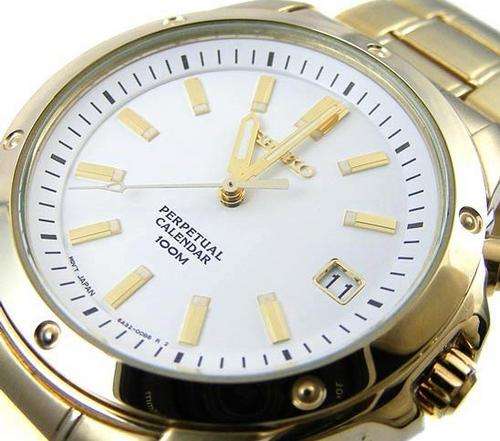 Seiko Perpetual Calendar goldtone Gents dress watch Authentic Retail R4299.99 !!! Stunning
