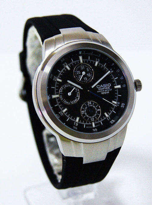 CASIO MENS EDIFICE 12/24 HOUR 330FT (100m) WATCH - EF305-1AVDF