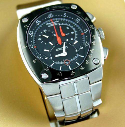 R9000.00 SEIKO SPORTURA KINETIC RETROGRADE CHRONO TiCN SNL015P1 @@@ LOOK @@@