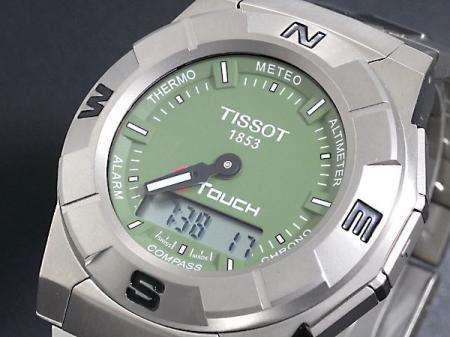 Year End Spesial TISSOT T-TOUCH Tactile TITANIUM Meteo-Alti-Thermo-Compass-Alarm-Chrono R9999.00