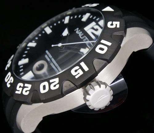 R4499.99 NAUTICA BLACK MONSTER  XX-LARGE FACE BFD 100 WATERPRO (100m) WATCH - N14559G