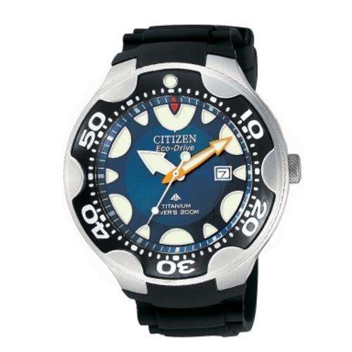 R5799@@@ R1 CRAZY AUCTION @@CITIZEN PROMASTER MENS TITANIUM ECO DRIVE 200m PROFESSIONAL DIVERS WATCH