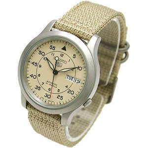 Exquiste !! GENTS SEIKO 5 NATO MILITARY AUTOMATIC 21 Jewels SNK 803K2 only 1 left !!!