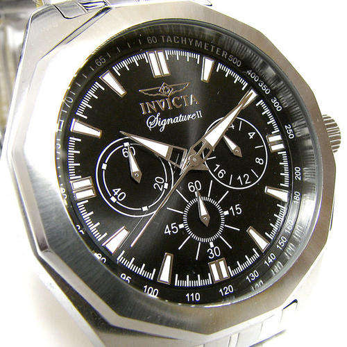 $595.00 Gents Invicta Signature Collection 2 Cronometer water resistant 100 meters