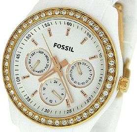 **CHRISTMAS DEAL**AUTHENTIC LADIES FOSSIL STELLA**TOP SELLER**MULTIFUNCTION GLITZ WATCH
