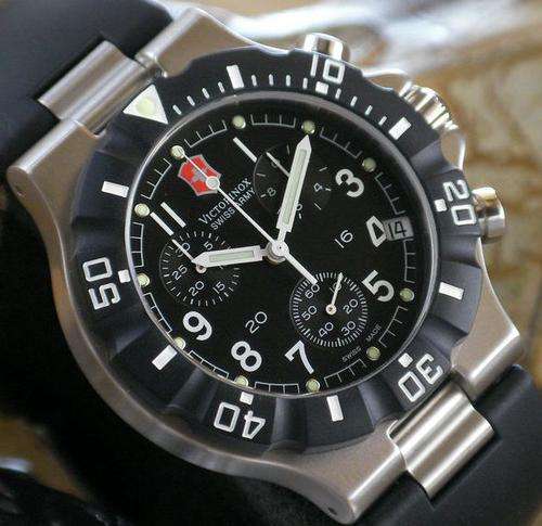 SWISS ARMY VICTORINOX GENTS SWISS MADE CHRONOMASTER SUMMIT XLT(BOX AND PAPERS) EXCLUSIVE